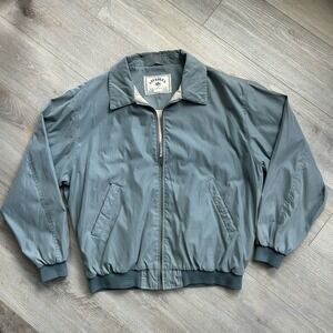 Aberdeen Collection Mens XL field‎ windbreaker Casual Jacket Blue Fisherman